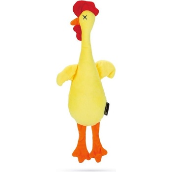 Beeztees Hračka pro psy plyšová pískací kura 40 cm