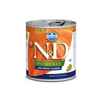 N&D Pumpkin Dog Adult Lamb Pumpkin & Blueberry 2 x 285 g