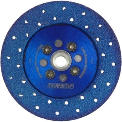 Diamantový kotúč na zrážanie hrán, brúsenie M14 125x22,23 mm KD11229 biela