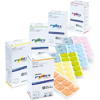 Seirin Tlakové akupunkturní jehly Pyonex modrá, Velikost: 0,2 x 1,2 mm