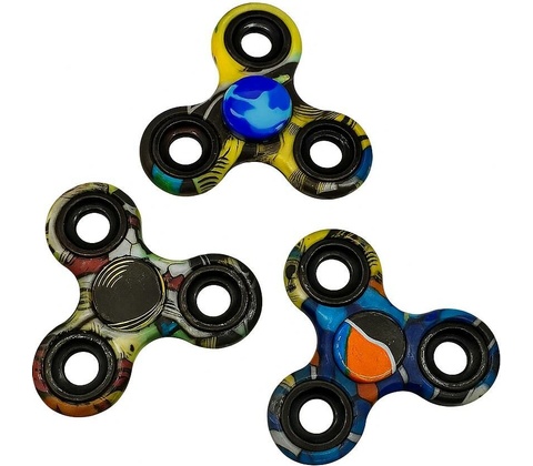 Fidget spinner BATMAN modrý