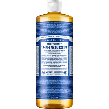 Dr. Bronner's 18в1 Натурален сапун - Мента - 945 мл