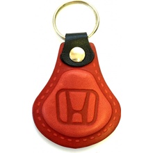 Prívesok na kľúče Auto Two M Kožená Honda červená