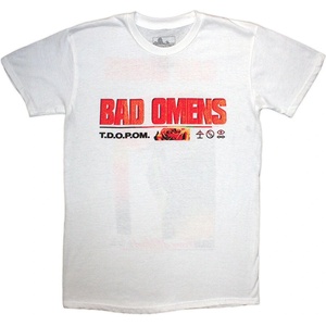 Bad Omens Flower White 2XL Риза (BOTS09MW05)