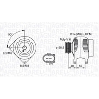 Generátor MAGNETI MARELLI 063731542010