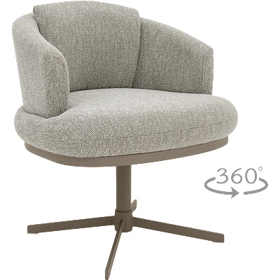 Carmen Трапезен стол rapina 5 - сив 01 (3532289)