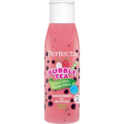 Perfecta koncentrovaný sprchový gél Bubble Tea Exotic Fruits + Black Tea 100 ml