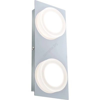 Paulmann 70883 - 2xLED/4, 7W IP23 Стенно осветително тяло за баня DORADUS 230V (W4773)