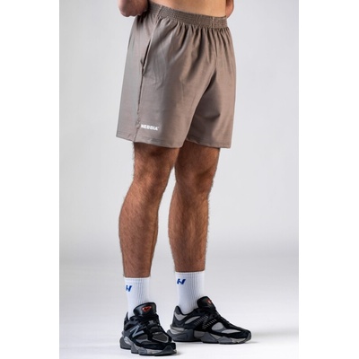Nebbia Training Shorts 902 Light Brown Ash