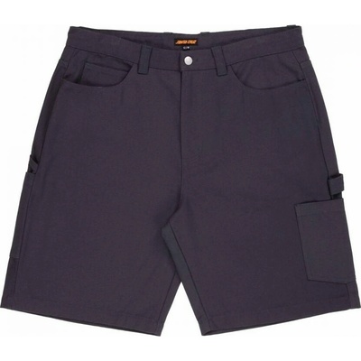 Santa Cruz kraťasy Carpenter Big Shorts Washed Black Canvas