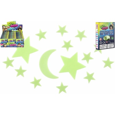 Teddies Tvary svítící ve tmě plast v krabičce 9 x 12 x 2 5 cm – Zboží Dáma