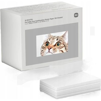 Xiaomi Portable Dye-Sublimation Photo Paper (50 Sheets)