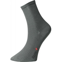 Ovecha ponožky pre osoby s objemnými nohami šedé