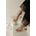 Moda Trend Дамски чехли с ток - Бели #327489 (327489_Бяло)