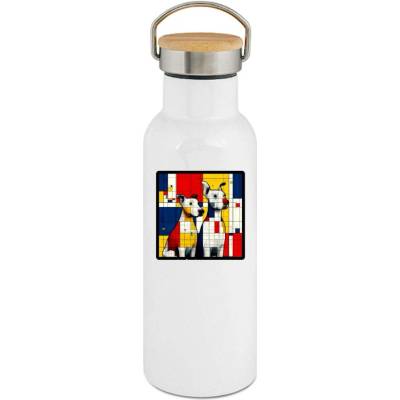 123TRIKO termoska Psi v kubistickém stylu, V2 500 ml pes