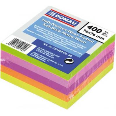 Blok samolepiaci 76x76 Neon kocka