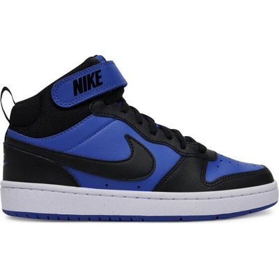 Nike Court Borough Mid 2 Jr game royal/black/white