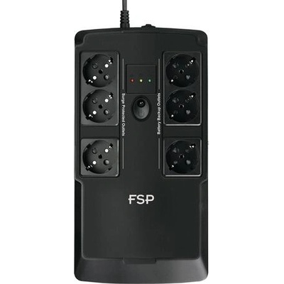 FSP UPS FSP NANO 600 Аварийно захранване Off-line 600VA/360W, Модифицирана синусоида (FORT-UPS-600NANO-FIT)