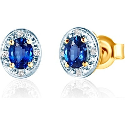 SAVICKI Обеци savicki : злато, диаманти, танзанити