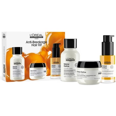 L'Oréal Serie Expert Metal Detox подаръчен комплект за боядисана и увредена коса