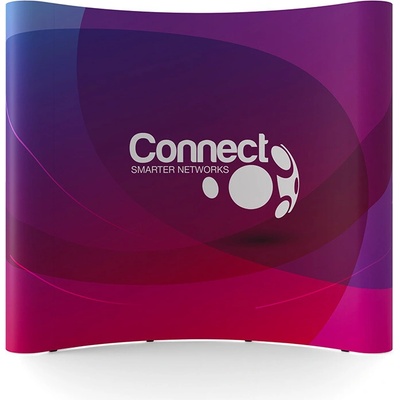 Jansen Display Pop-Up Magnetic 2x3 curved, 1920 x 2240 mm
