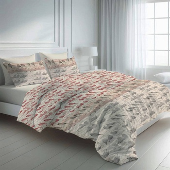 Png Панагюрище Двоен спален комплект с два плика Меко Птичка 100% памук