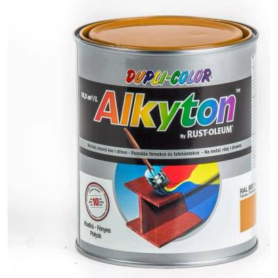 Alkyton Hladký lesk 0,75 l okrová