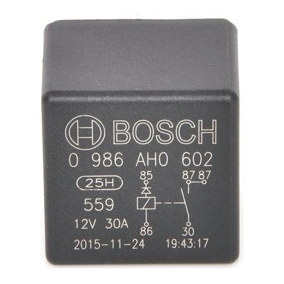 Relé, pracovní proud BOSCH 0 986 AH0 602
