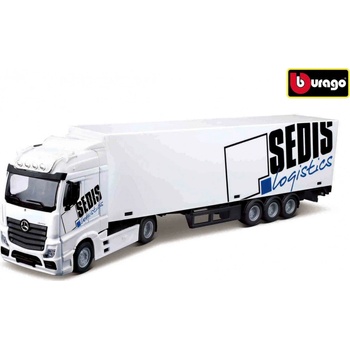 Bburago MB Actros SEDIS Logistics with Forklift and accesories BB31471 1:43