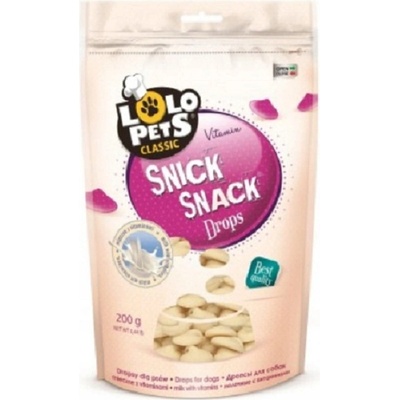 LOLOPETS mliečne dropsy pre psy 200 g