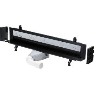 Viega Advantix Vario - Душ улей 30-120 cm, за стенен монтаж, черен 736736 (736736)