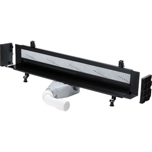 Viega Advantix Vario - Душ улей 30-120 cm, за стенен монтаж, черен 736736 (736736)