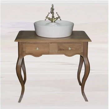 Inter Ceramic Долен шкаф за баня от МАСИВ ICP 8073, 80x72x50см (8073)