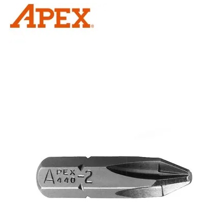 APEX tools Бит за отвертка Кръстат / Phillips PH2 x 25 мм / APEX 440-2X / (APX 440-2X)