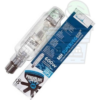 Image 1 of POWERPLANT MH Superveg 600W - Метал-халидна лампа / крушка за растеж (2135)