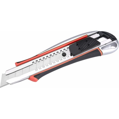 Nôž zalamovací kovový s výstuhou, 18 mm Auto-lock EXTOL PREMIUM