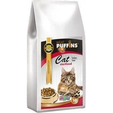 Puffins Cat Sterilised Turkey&Tuna 10 kg