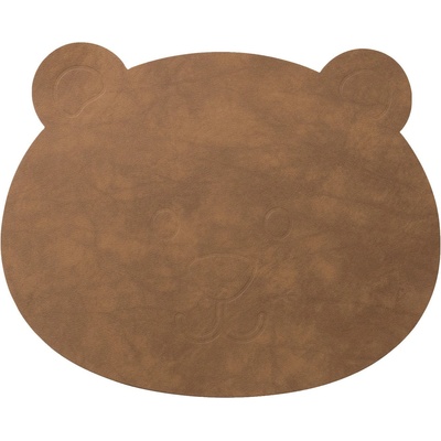 LIND DNA Детска подложка bear nupo 38 х 30 см, естествен, кожа, lind dna (lind983128)