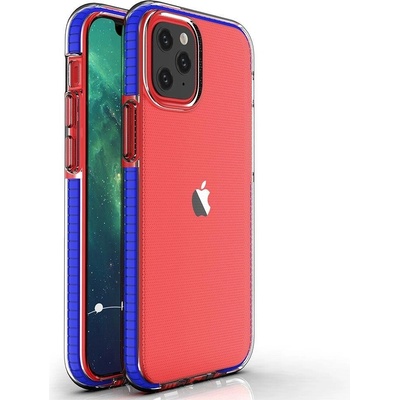 HQWear Кейс с цветна рамка Spring Case за Apple iPhone 13 Mini, Тъмносин (9145576232835)