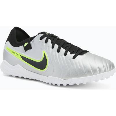 Nike Мъжки футболни обувки Nike Tiempo Legend 10 Pro TF metallic silver/volt/black