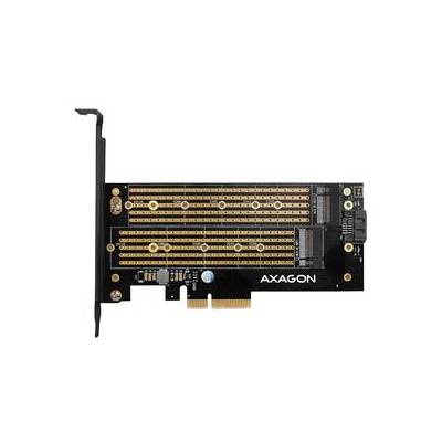 Řadič Axagon PCEM2-D - M.2 NVMe M-key + SATA B-key slot (PCEM2-D)