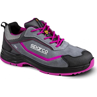 Sparco INDY DANICA ESD S3S SR FO LG obuv dámska, Sivá-Ružová