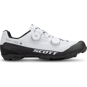 SCOTT Мъжки обувки за планинско колоездене Scott Shoe MTB Rc Cycling shoes - White / Black - размер 46 (EU) (036-1319-0123)