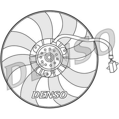 Větrák, chlazení motoru DENSO DER32007