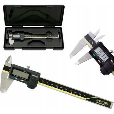 Mitutoyo 500-181-30 Posuvné měřítko digitální 150 mm s plochým hloubkoměrem, bez výstupu – Zbozi.Blesk.cz