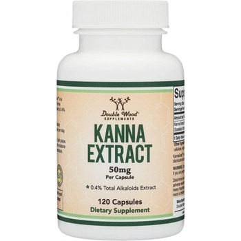 Double Wood Supplements Kanna Extract 50 mg [120 капсули]