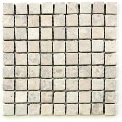 Divero 604 Garth Mramorová mozaika krémová 1m²