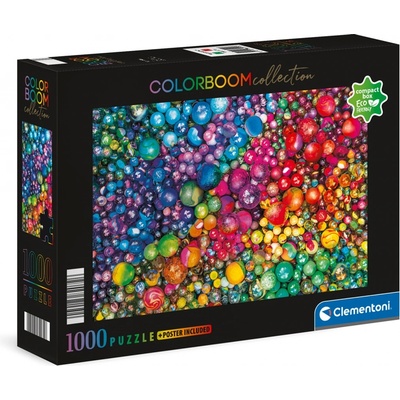 Clementoni Compact Colorboom Marbles 39780 1000 dielov