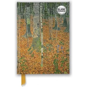 Flame Tree Publishing Gustav Klimt: The Birch Wood (Foiled Blank Journal) | Flame Tree Studio