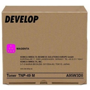 Develop Съвместима тонер касета DEVELOP TNP49M, ineo+ 3351, +3851, 12000 k. , Magenta (A95W3D0)